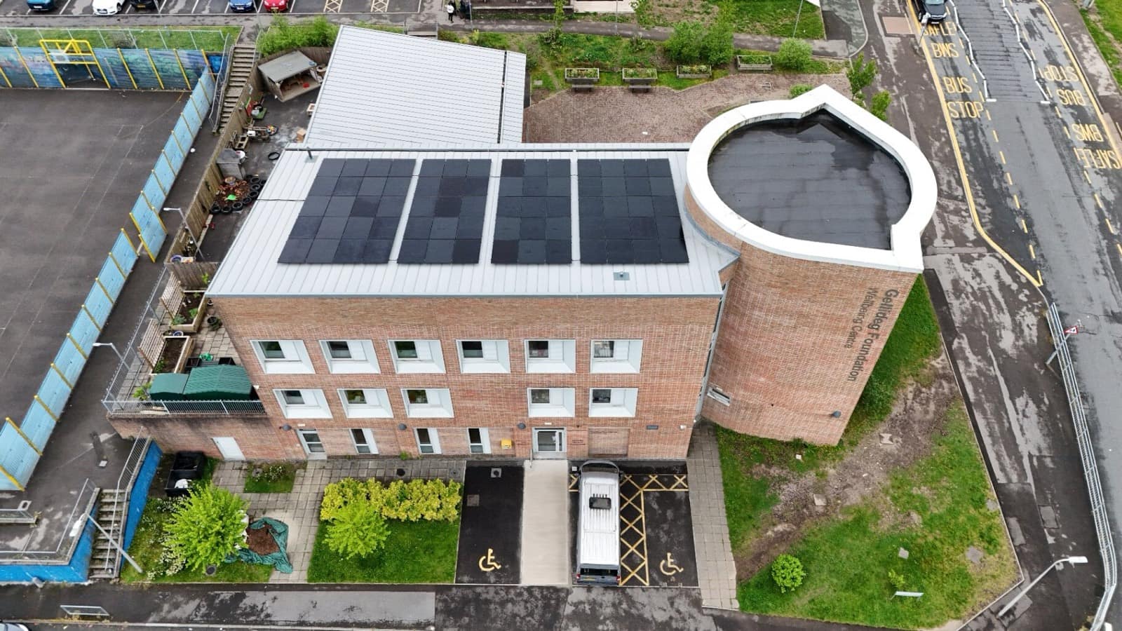 Gellideg Foundation Group site context